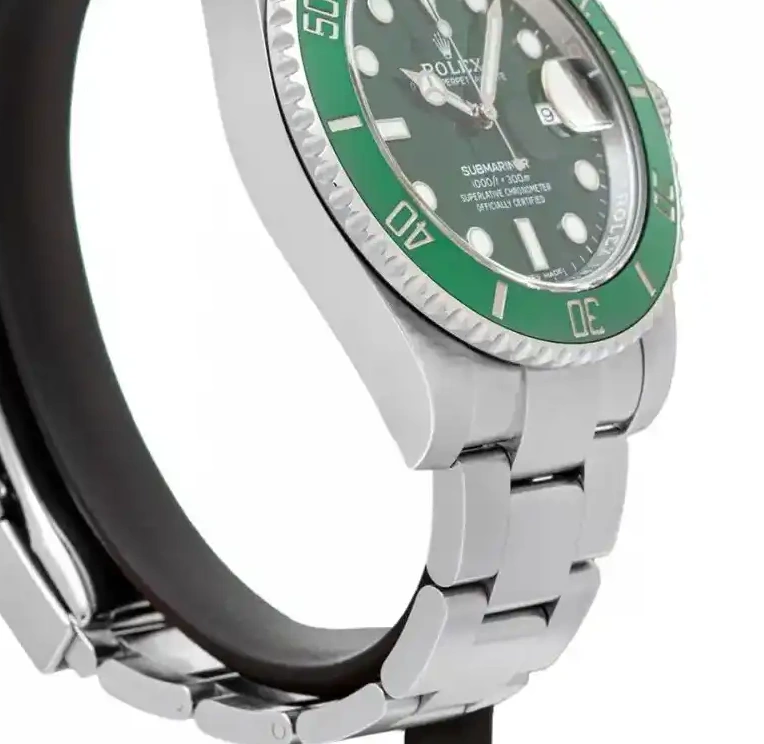Prestigious Jewelrys Submariner Green Rolex 116610LV 0701